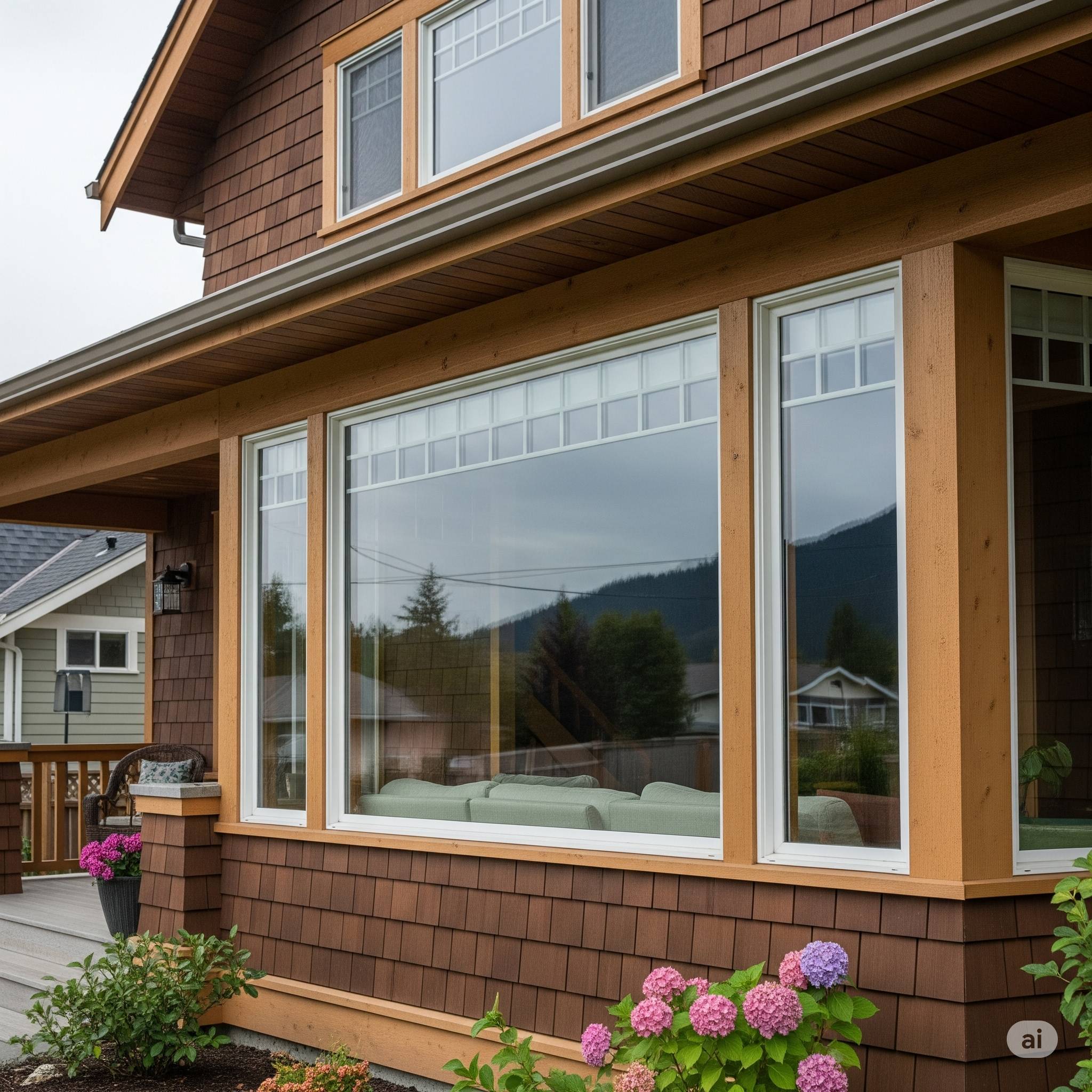Gallery image of restored window frames